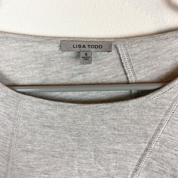 Lisa Todd Asymmetric Hem Long Sleeve Top - Picture 6 of 6